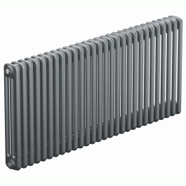 Трубчатый радиатор Rifar Tubog 3057 28 секций цвет титан нижнее подключение