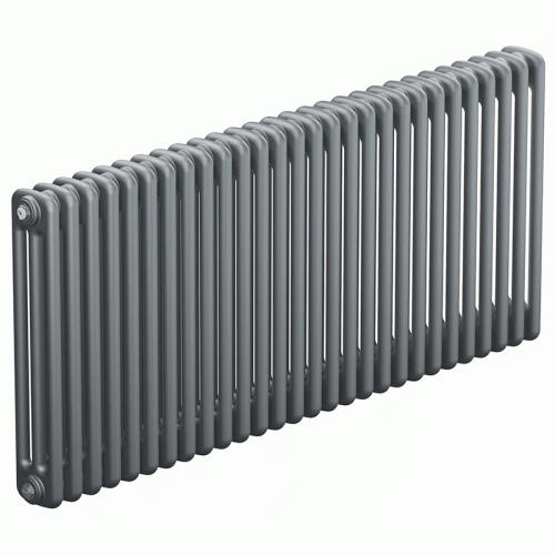Трубчатый радиатор Rifar Tubog 3057 28 секций цвет титан нижнее подключение