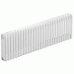 Трубчатый радиатор Rifar Tubog 3037 28 секций цвет белый боковое подключение