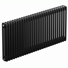 Трубчатый радиатор Rifar Tubog 3057 28 секций цвет антрацит боковое подключение