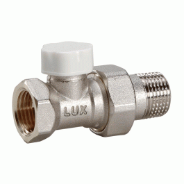 Клапан Luxor easy DD 121 1/2' линейный запорный на обратную подводку арт.11262100