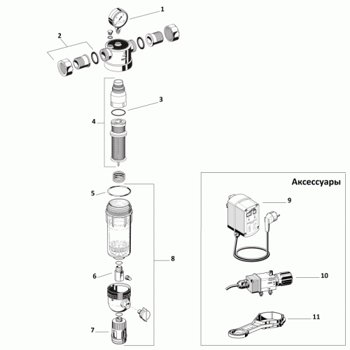 Фильтр F76S-1/2"AAM Honeywell