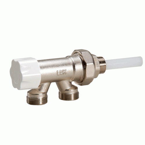 Блок Luxor MT 282 (MT 280) 1/2'' для однотрубной системы с нижней подводкой и термостатической регулировкой арт.68010021 Блок Luxor MT 282 (MT 280) 1/2'' для однотрубной системы с нижней подводкой и термостатической регулировкой арт.68010021