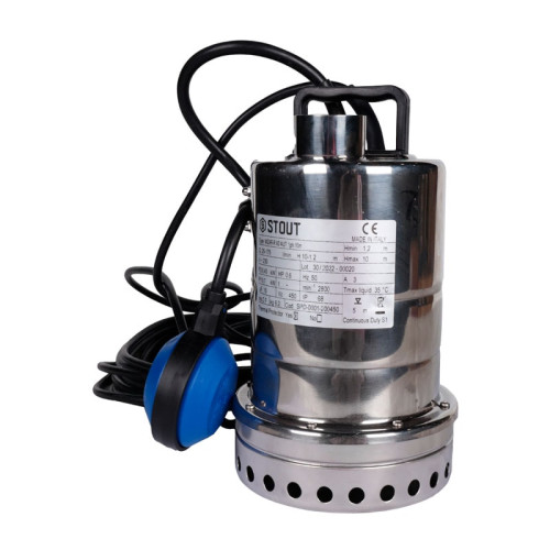 Насос дренажный Stout SPD-0001-200450 с поплавком кабель 10 м.