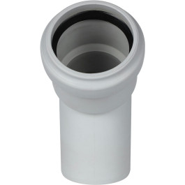 Отвод канализационный Stout ДУ 110 мм 45°