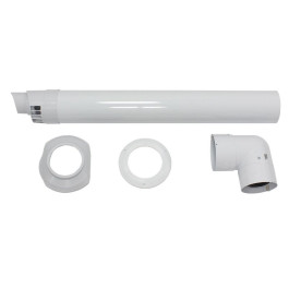 Комплект дымохода для конденсационного котла Vaillant 80/125 мм PP арт. 303209