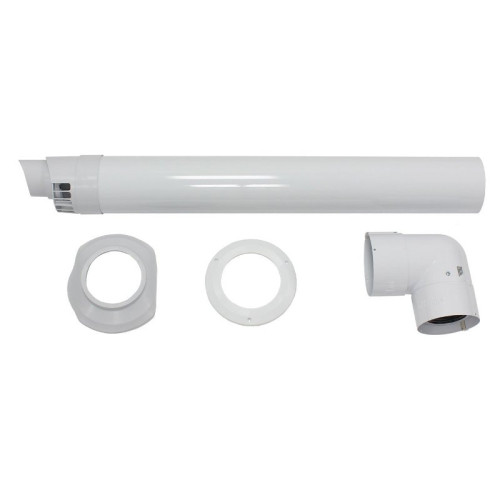 Комплект дымохода для конденсационного котла Vaillant 80/125 мм PP арт. 303209