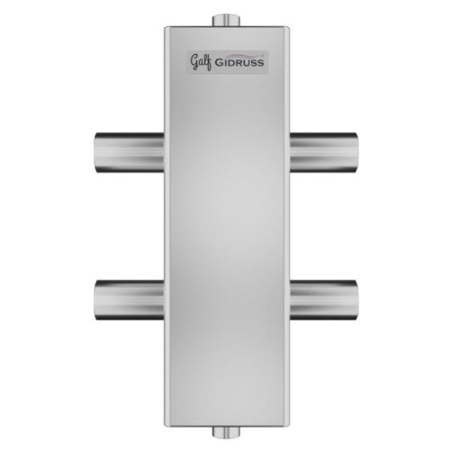 Гидрострелка нержавеющая Gidruss GRSS-100-35PF до 100 кВт под пресс-фитинги 35мм Гидрострелка нержавеющая Gidruss GRSS-100-35PF до 100 кВт под пресс-фитинги 35мм