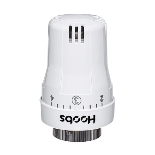 Головка термостатическая Hoobs газо-жидкостная белая