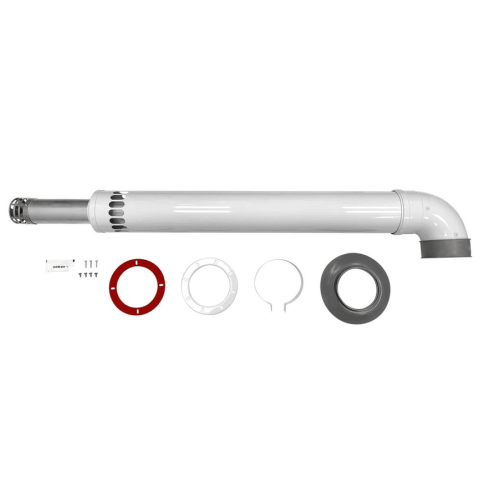 Коаксиальный универсальный дымоход Baxi в антиоблединительном исполнение 60/100 мм длина 1000 мм (CNA20230001)