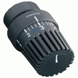 Термоголовка OVENTROP UNI LH Чёрный 1011467