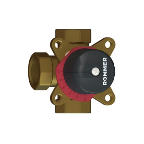 Клапан 3-ходовой смесительный Rommer 1 1/2" KVs 25 Клапан 3-ходовой смесительный Rommer 1 1/2" KVs 25