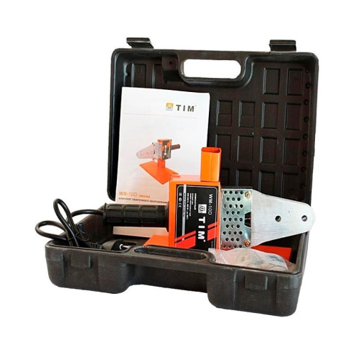 Сварочный аппарат Tim для ППР труб 3 насадки 20-32мм 600 Ватт (Эконом) Сварочный аппарат Tim для ППР труб 3 насадки 20-32мм 600 Ватт (Эконом)