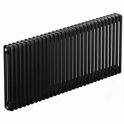 Трубчатый радиатор Rifar Tubog 3057 30 секций цвет антрацит нижнее подключение