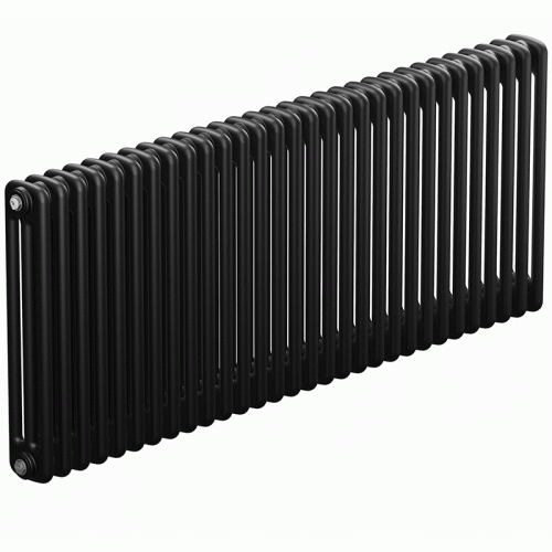 Трубчатый радиатор Rifar Tubog 3057 30 секций цвет антрацит боковое подключение