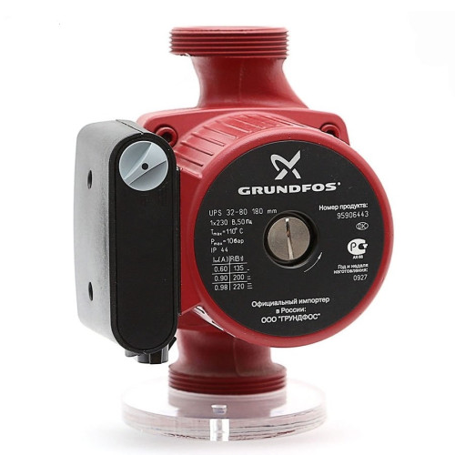 Насос циркуляционный GRUNDFOS UPS 32-80 180 Насос циркуляционный GRUNDFOS UPS 32-80 180