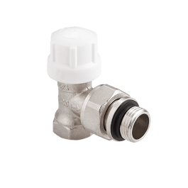 Клапан термостатический угловой MVI 1/2" резьба внутренняя/наружная с самоуплотняющимся кольцом