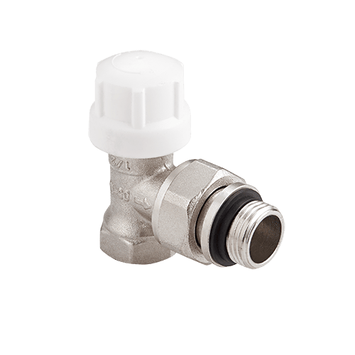 Клапан термостатический угловой MVI 3/4" резьба внутренняя/наружная с самоуплотняющимся кольцом