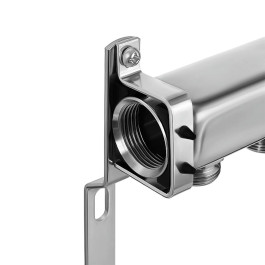 Коллектор нержавеющий Hoobs 1"x 3/4" 3 выхода без регулировки