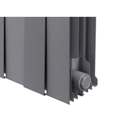 Биметаллический радиатор Royal Thermo PianoForte 300 Silver Satin (10 секций)