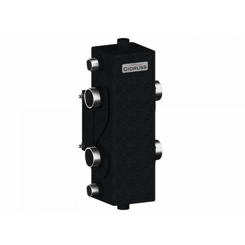 Гидрострелка стальная Gidruss GR-150-40 до 150 кВт 1 1/2" Гидрострелка стальная Gidruss GR-150-40 до 150 кВт 1 1/2"