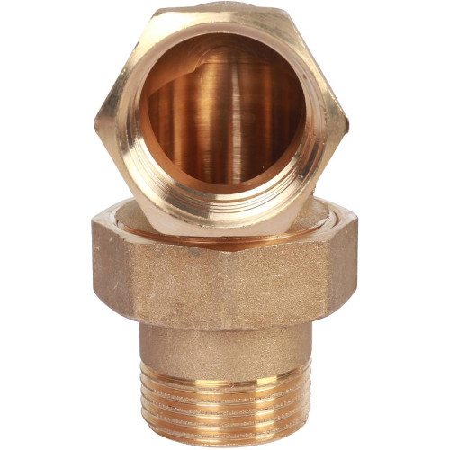 Разъемное угловое соединение "американка" ВН 1/2" Stout