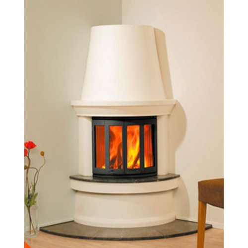 Печь-камин Nordpeis Geilo PS угловой топка NI-22 складные дверцы полка Ruivina Печь-камин Nordpeis Geilo PS угловой топка NI-22 складные дверцы полка Ruivina