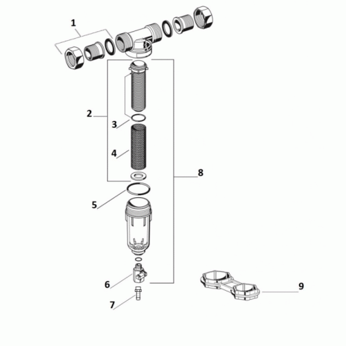 Фильтр для холодной воды FF06-1/2AA Honeywell