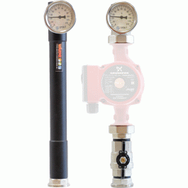 Насосная группа Warme MASKE 35.1 G без насоса с прямым контуром 1" с комплектом гаек