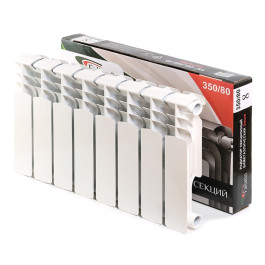 Биметаллический радиатор Faliano Bi 350/80 A4, 10 секций