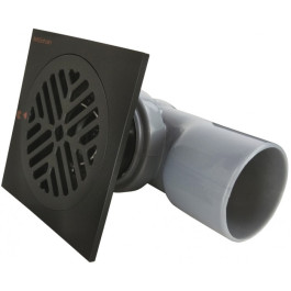 Трап сантехнический MAGdrain C 36 Q50-O (100*100, магнитный клапан, Латунь, черный)