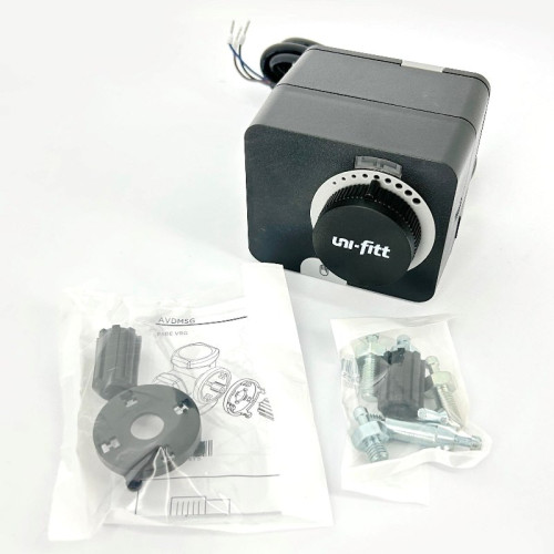 Привод для клапана трёхточечный Uni-fitt (5 НМ, 120 С 230 B) Привод для клапана трёхточечный Uni-fitt (5 НМ, 120 С 230 B)