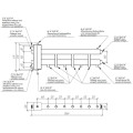 Коллектор нержавеющий Gidruss BMSS-150-4D до 150 кВт 1 1/2" 4 контура — фото 2