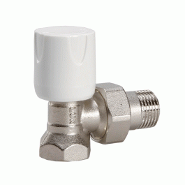 Вентиль Luxor easy RS 102 1/2' ручной регулирующий угловой арт.11022100