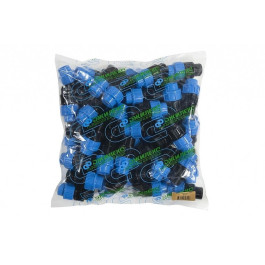 Муфта Джилекс 20x1" с наружной резьбой для труб ПНД