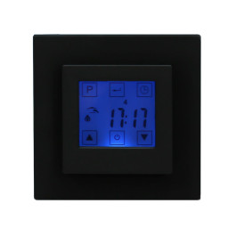 Терморегулятор с сенсорным дисплеем черный Energy TK08 New