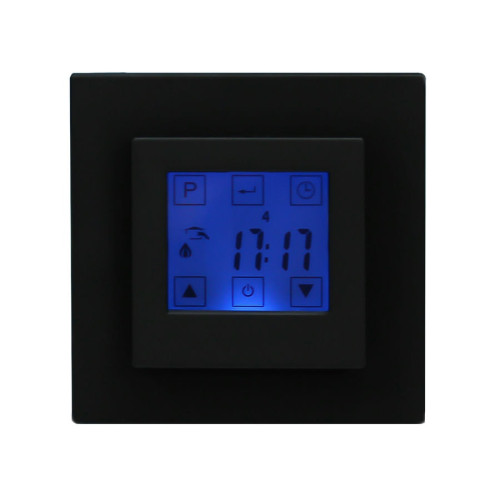 Терморегулятор с сенсорным дисплеем черный Energy TK08 New Терморегулятор с сенсорным дисплеем черный Energy TK08 New