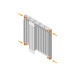 Радиатор стальной панельный Prado Classic Тип 11 (300x2000 мм)
