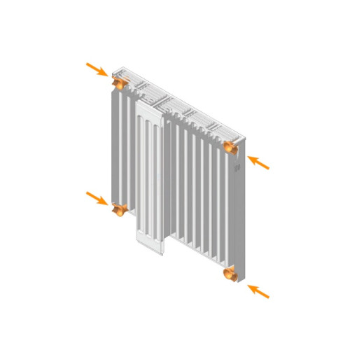 Радиатор стальной панельный Prado Classic Тип 33 (500x1600 мм) Радиатор стальной панельный Prado Classic Тип 33 (500x1600 мм)