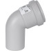 Отвод канализационный Stout ДУ 110 мм 67°