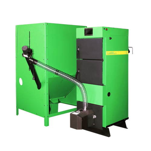 Котел пеллетный Lavoro Eco LF 72 с факельной горелкой