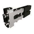 Коллектор нержавеющий Gidruss BMSS-80-3D EPP до 80 кВт 1 1/4"-1" 3 контура EPP термоизоляция — фото 2