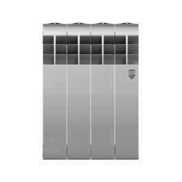Биметаллический радиатор Royal Thermo BiLiner 350 Silver Satin (10 секций)