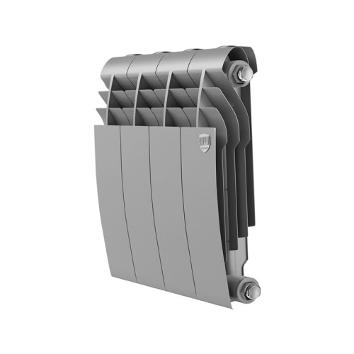 Биметаллический радиатор Royal Thermo BiLiner 350 Silver Satin (4 секции)