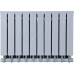 Биметаллический радиатор Global Style Plus Grigio Argento 500 12 секции (серый) Биметаллический радиатор Global Style Plus Grigio Argento 500 12 секции (серый)