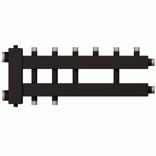 Коллектор с гидроразделителем Warme WKD.R.60.К.3+1+1 (черная сталь) на 5 контуров до 60 кВт Коллектор с гидроразделителем Warme WKD.R.60.К.3+1+1 (черная сталь) на 5 контуров до 60 кВт