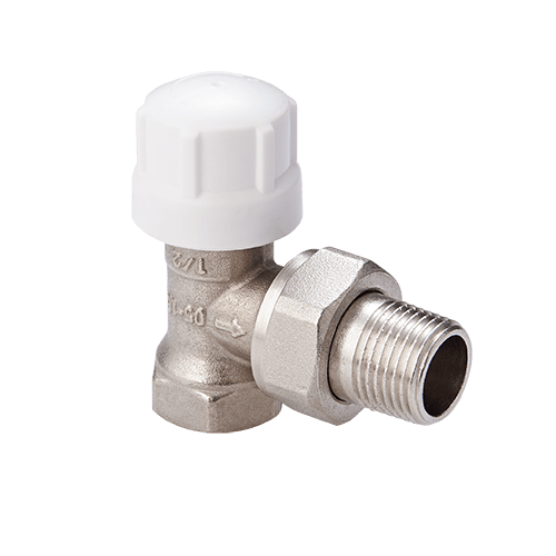 Клапан термостатический угловой MVI 1/2" резьба внутренняя/наружная