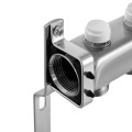 Коллектор нержавеющий Hoobs 1"x 3/4" 10 выходов с термостатическими клапанами — фото 3