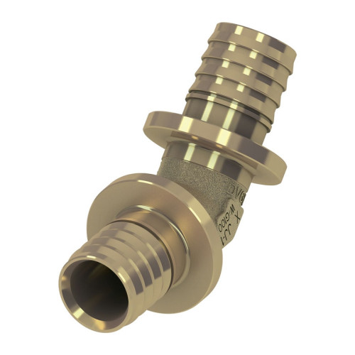 Угол соединительный 45° TECEflex 40х40 мм латунь