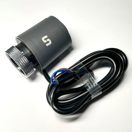 Привод Uni-Fitt термоэлектрический 230 В нормально открытый, кабель 1 м Привод Uni-Fitt термоэлектрический 230 В нормально открытый, кабель 1 м